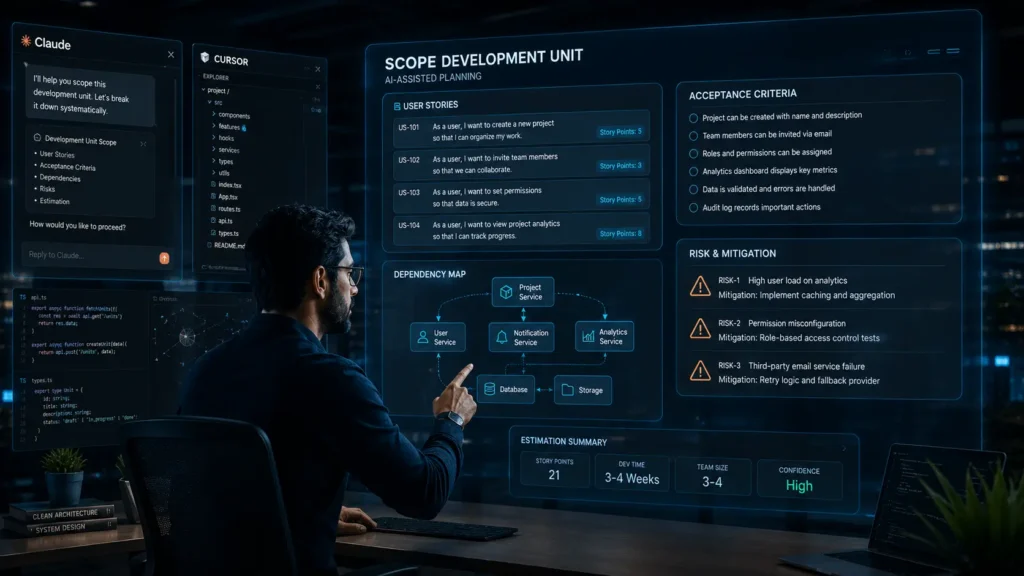 how to plan a unit using AI